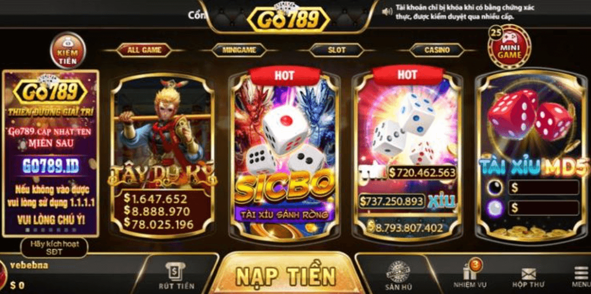 Đăng ký Go789 để tham gia kho game khổng lồ