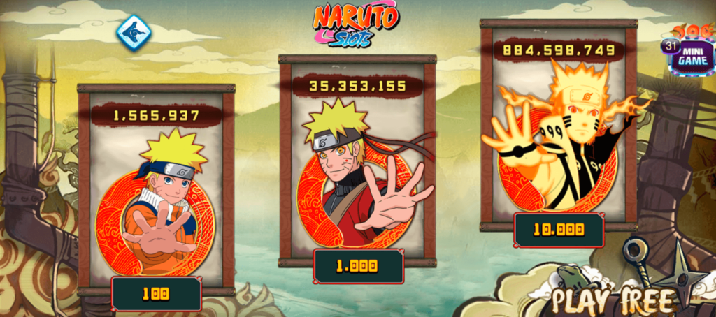 Naruto slots